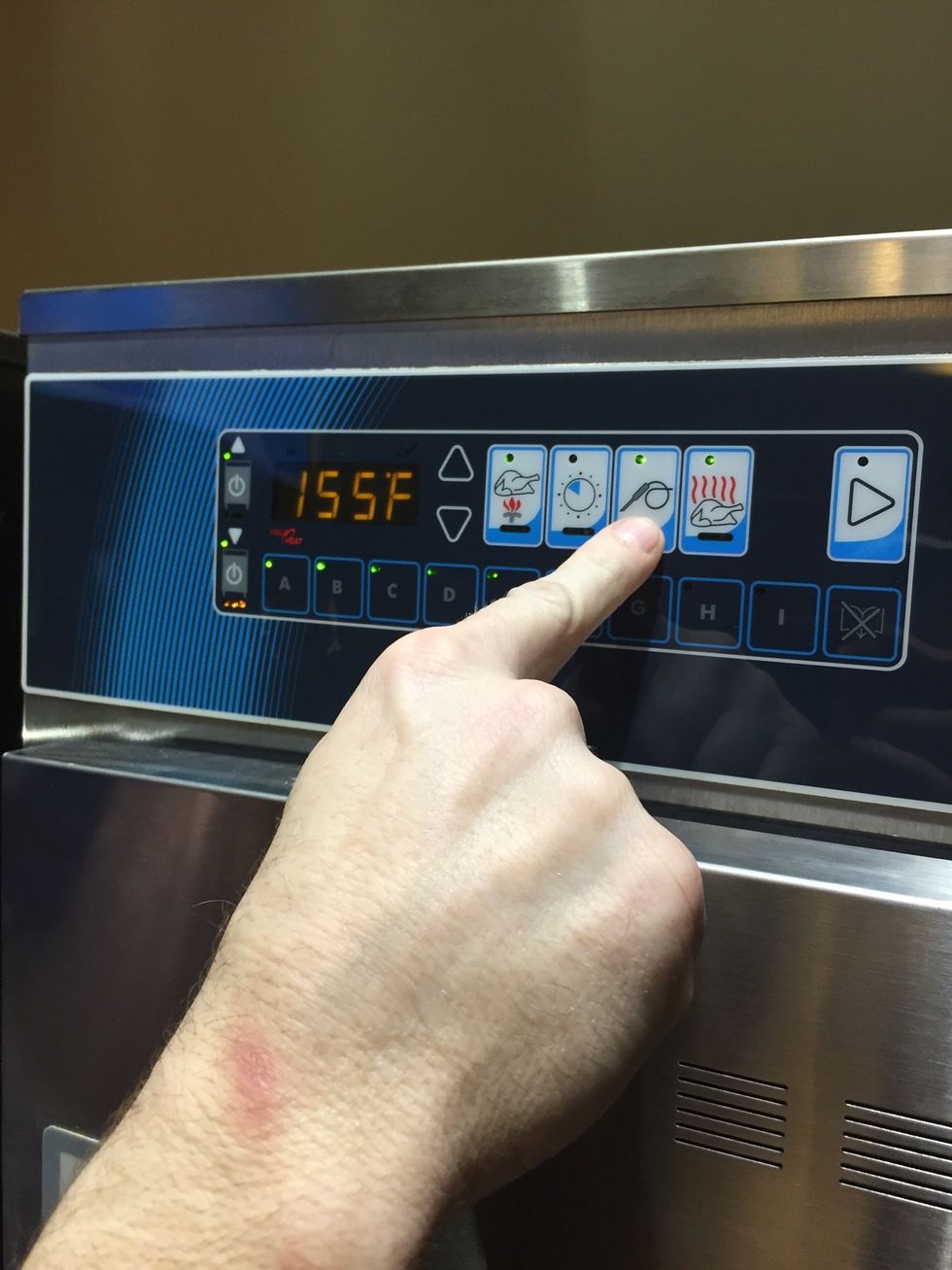 Probe at 155F.