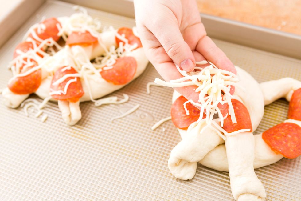 Sprinkle the tops with your remaining cheese.