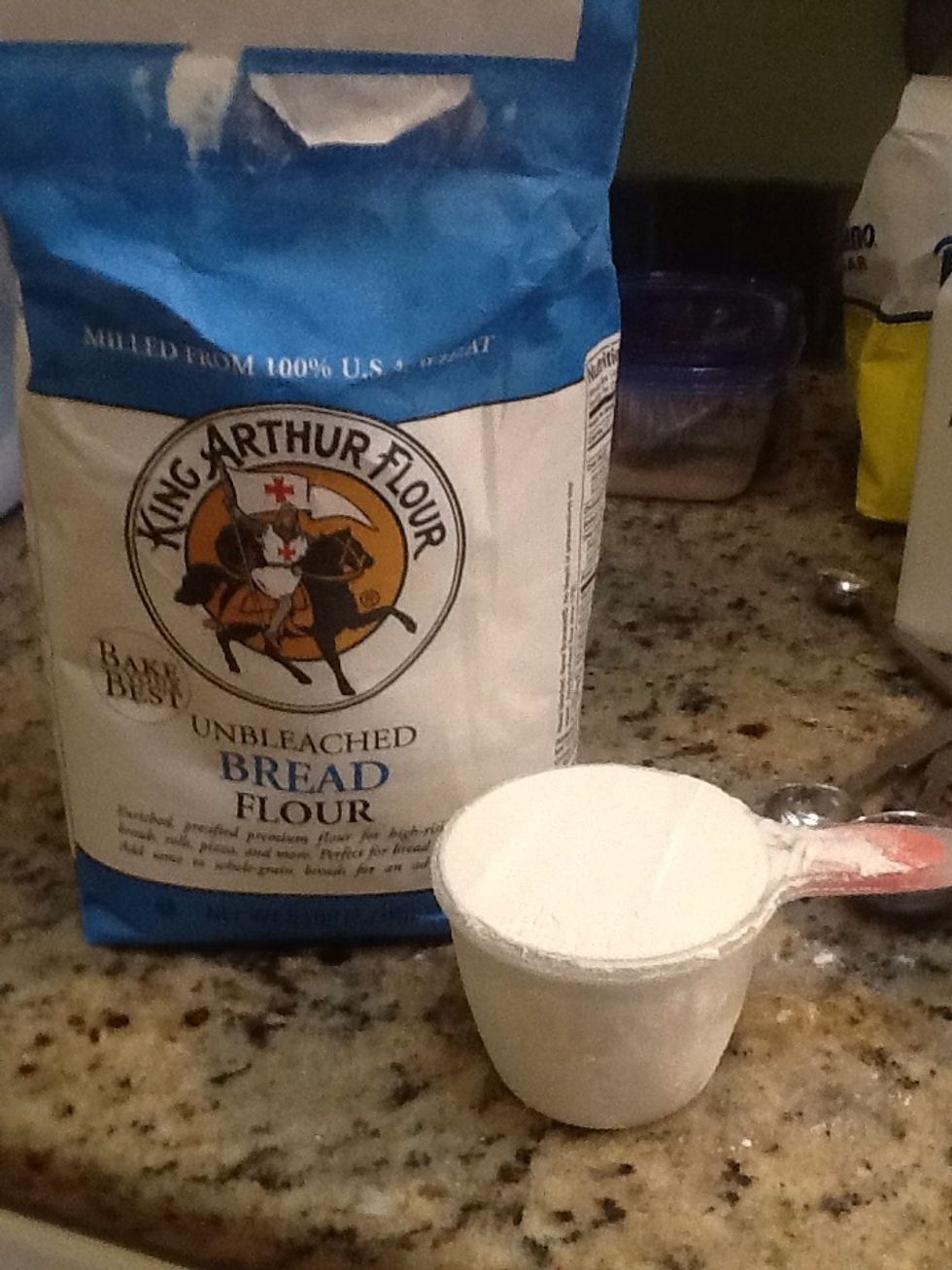 1 1/2 cup of bread flour