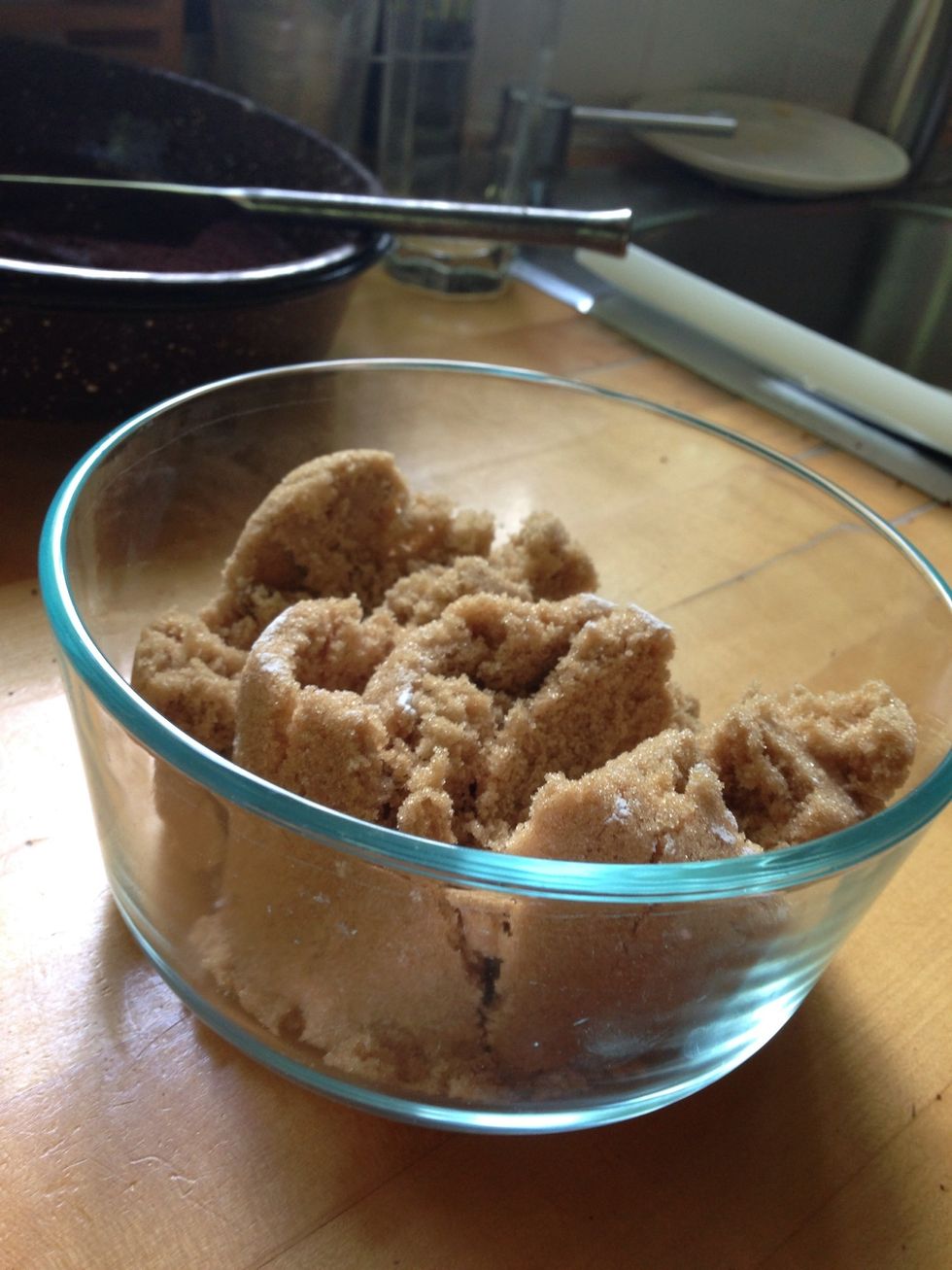 1 & 1/2 cup of packed brown sugar.