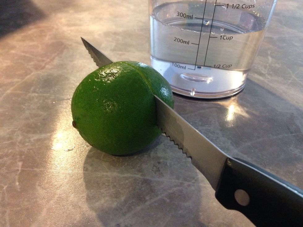 1/2 a lime juice