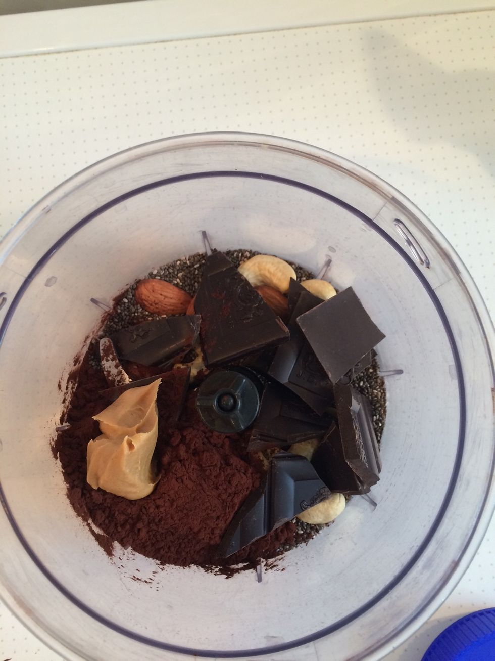 1/2 a table spoon of peanut butter