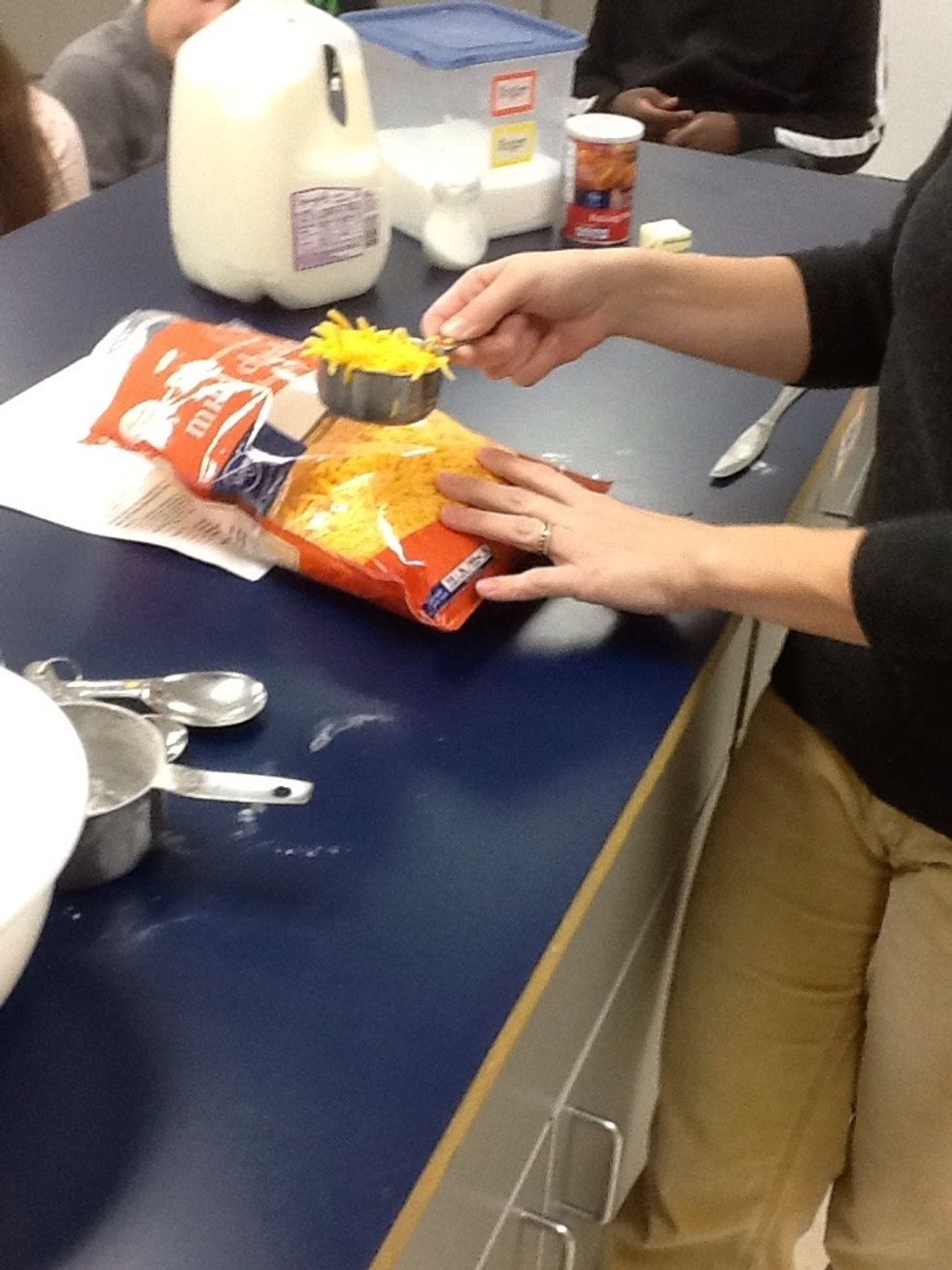 1/2 c of cheese