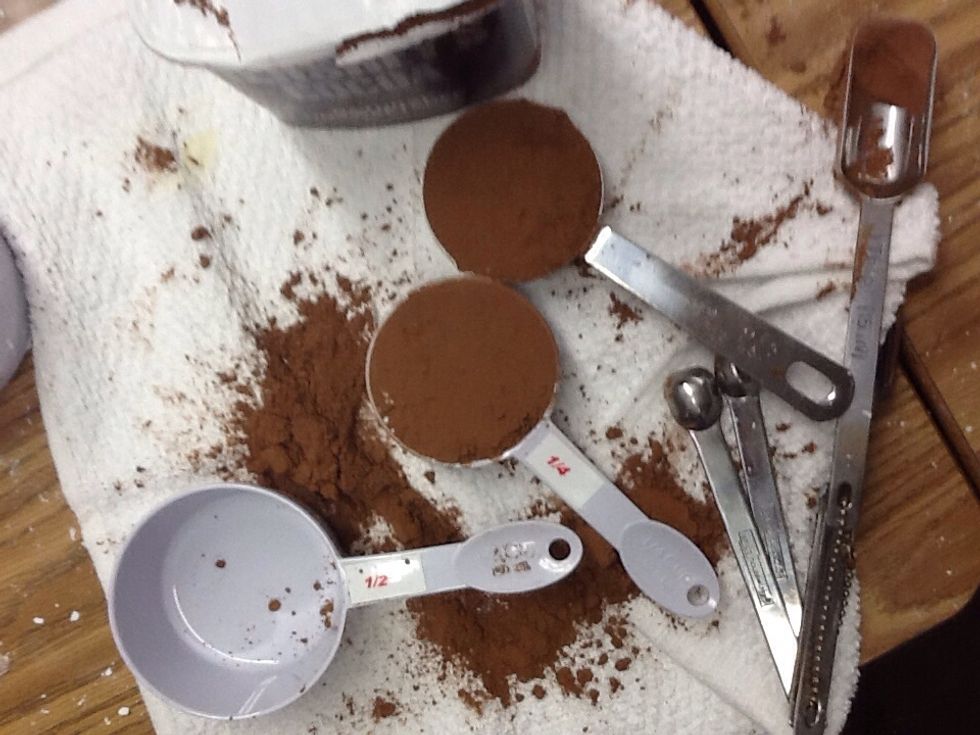 1/2 cup Hershey Cocoa