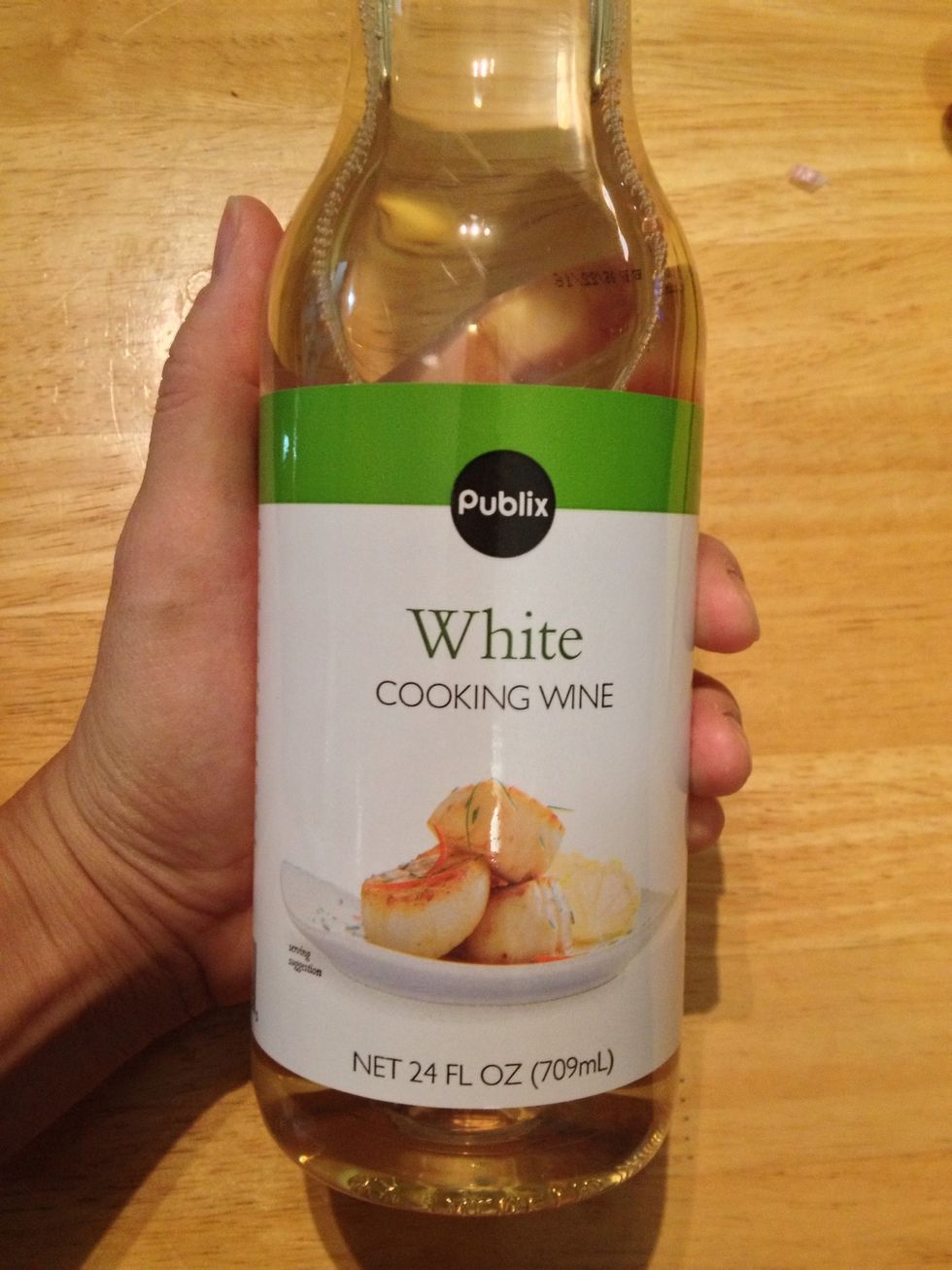 1/2 cup of cooking wine