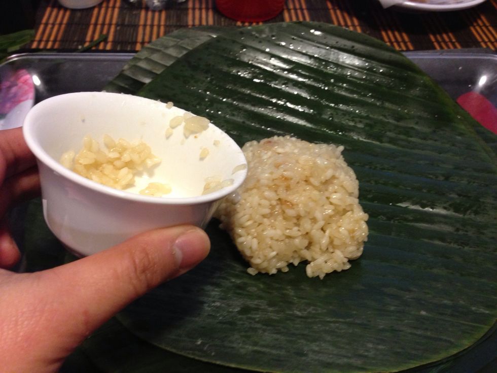 1/2 cup of rice
