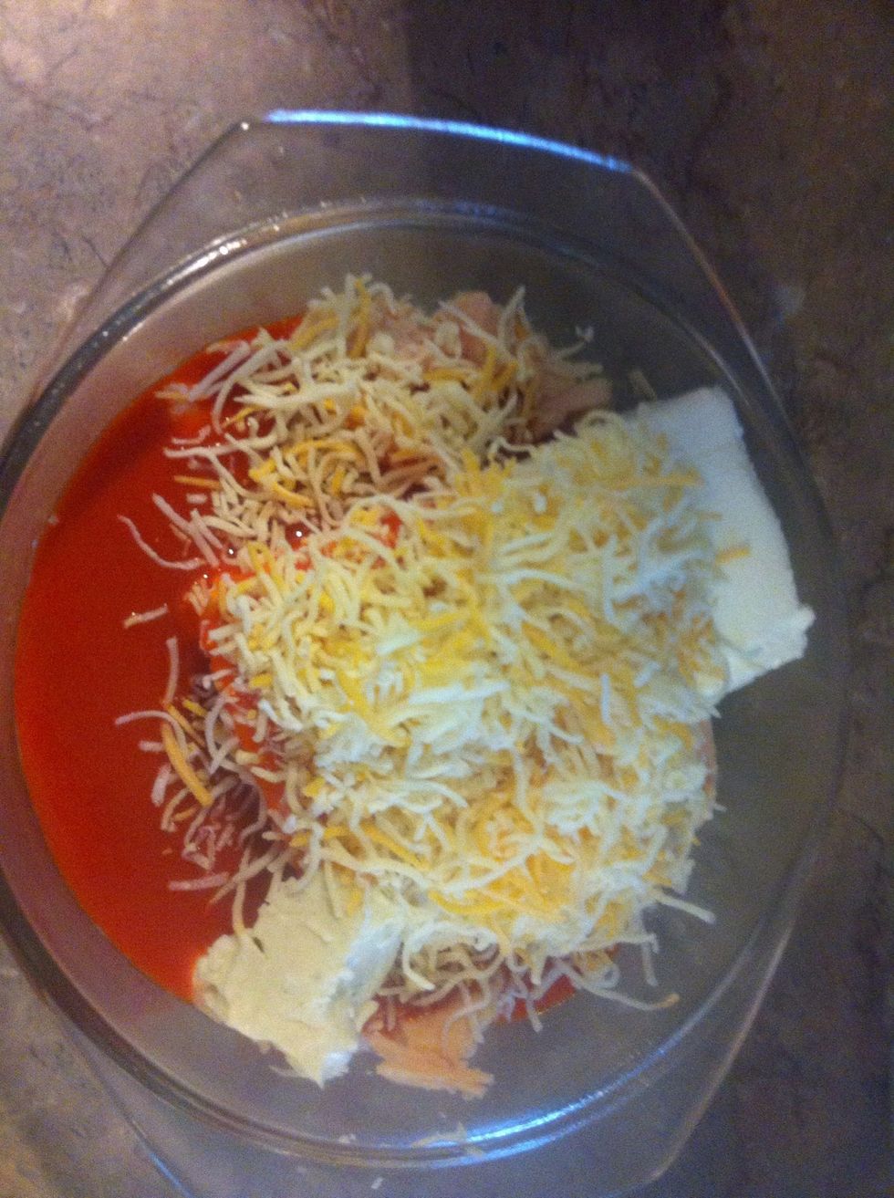 1/2 cup of the cheese now