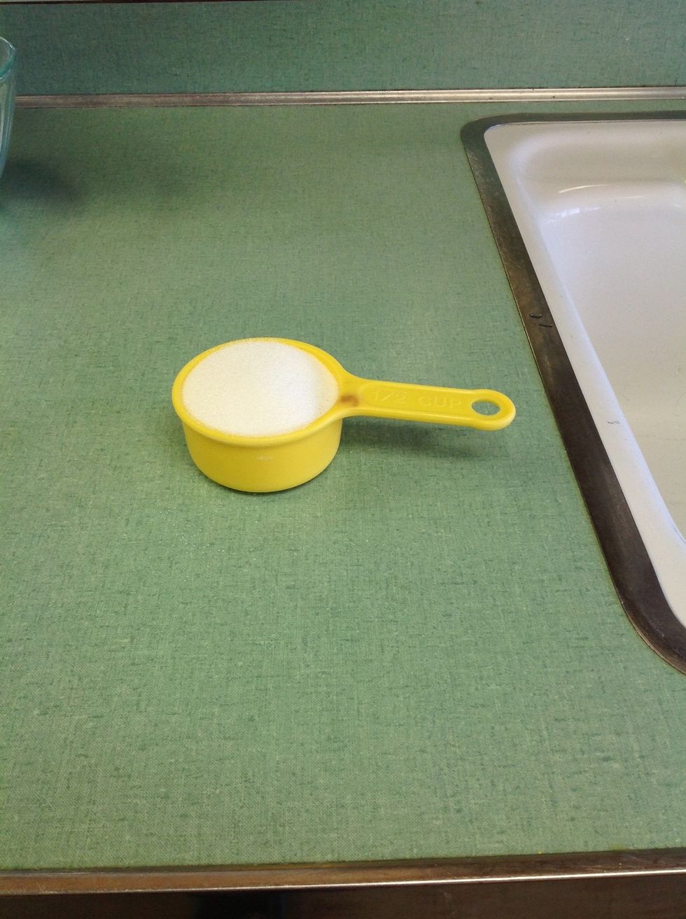 1/2 cup sugar