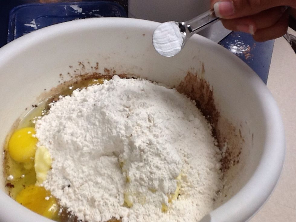 1/2 teaspoon baking powder