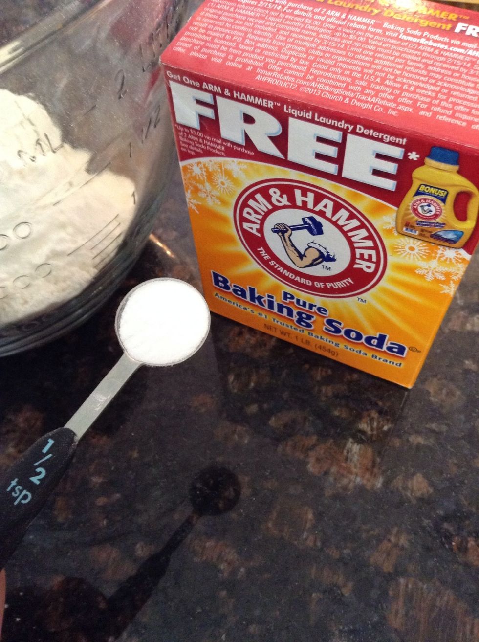 1/2 tsp Baking Soda