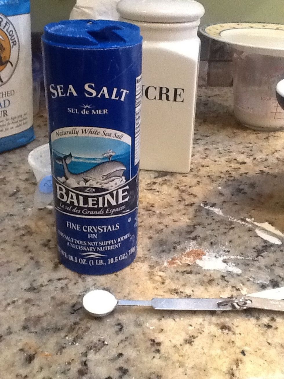 1/2 tsp of salt