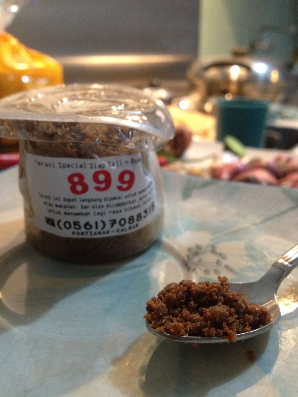 1/2 tsp terasi powder (prawn chili)