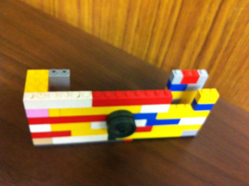 1 2x1 grey tall column| 1 yellow 3x2| 1 white 6x1| 1 red 8x1| 1 yellow 2x1| 2 grey 1x1| 1 red 2x1 full size