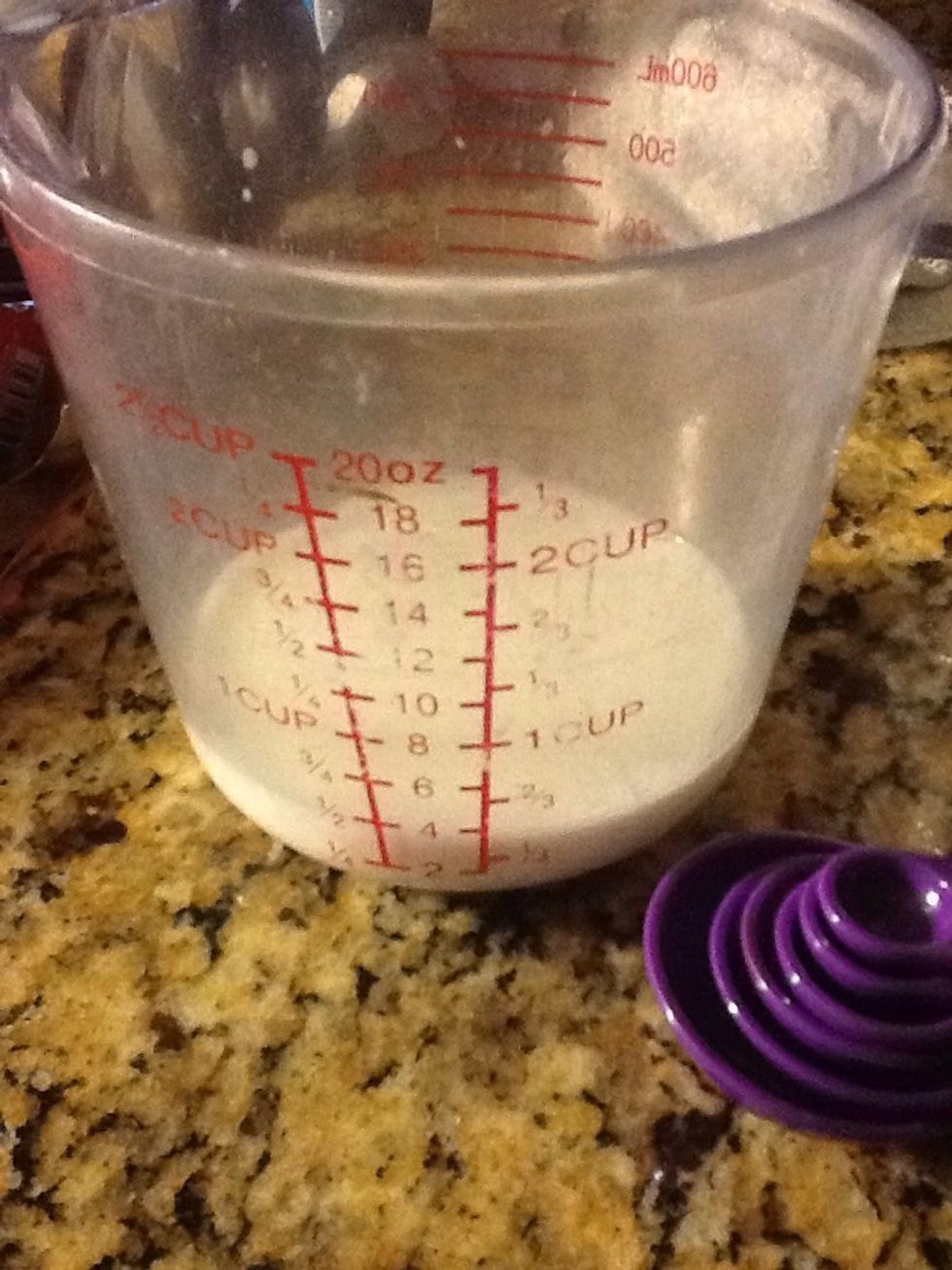 1/3 of milk