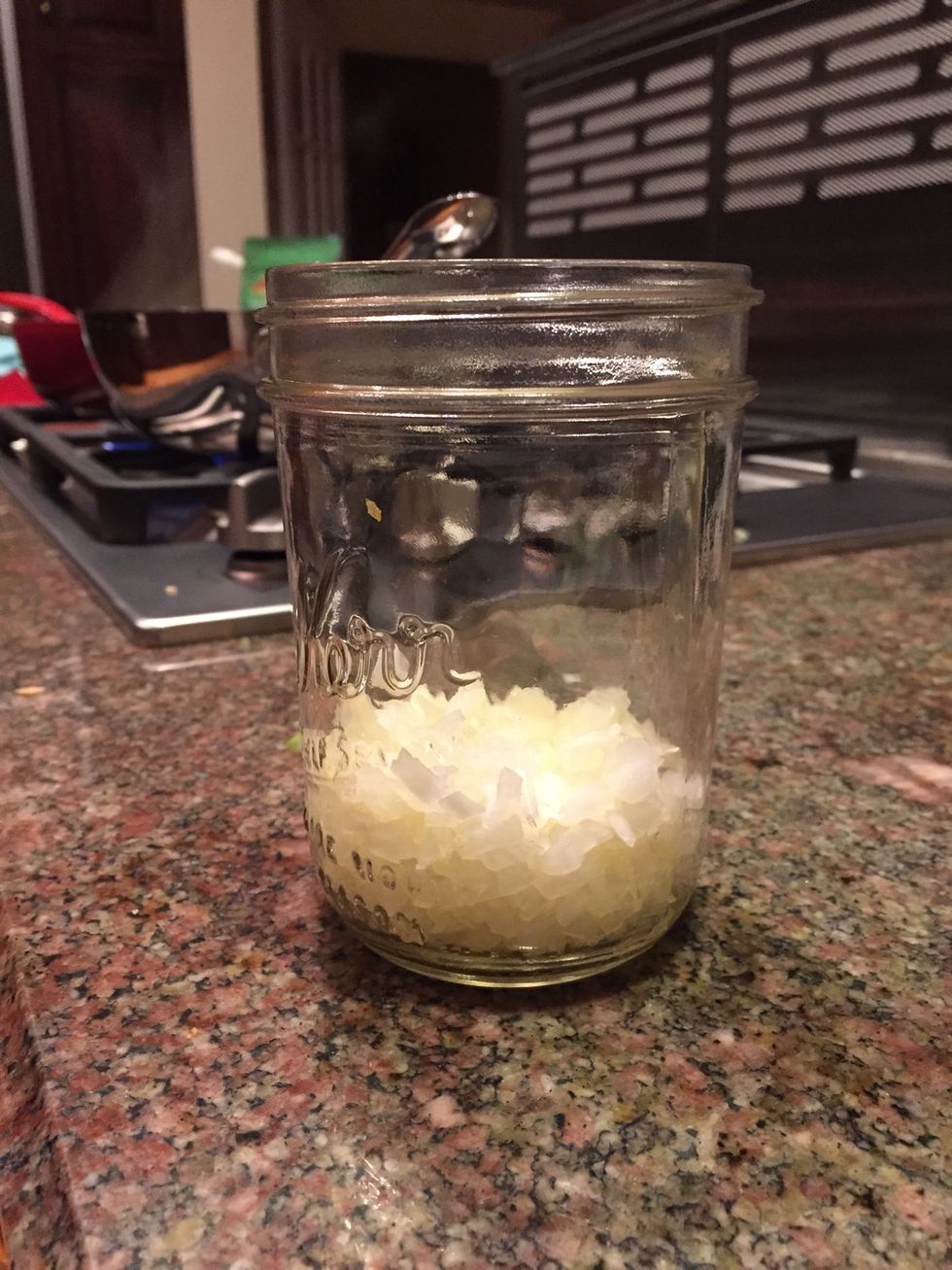 1/4 c. finely chopped onion