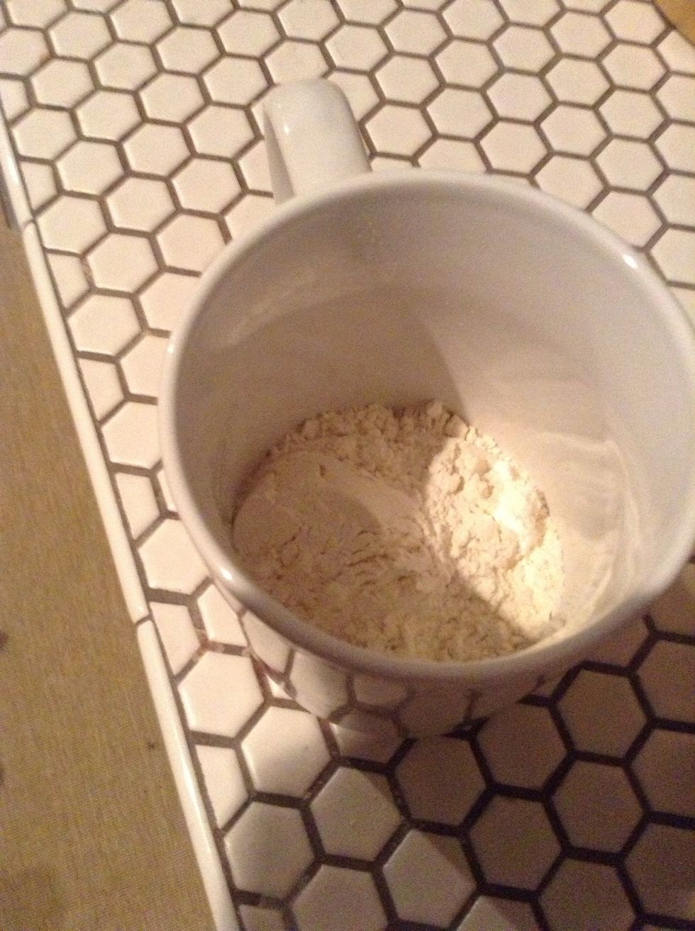 1/4 cup all purpose flour
