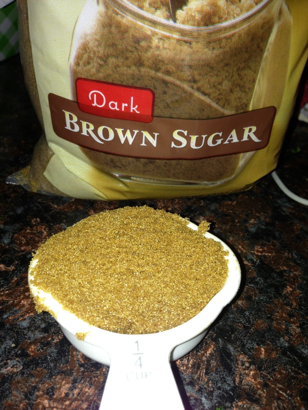 1/4 cup brown sugar