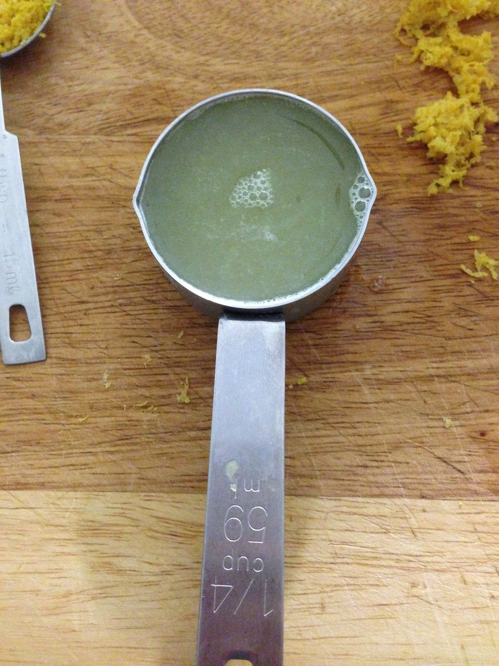 1/4 cup lemon juice