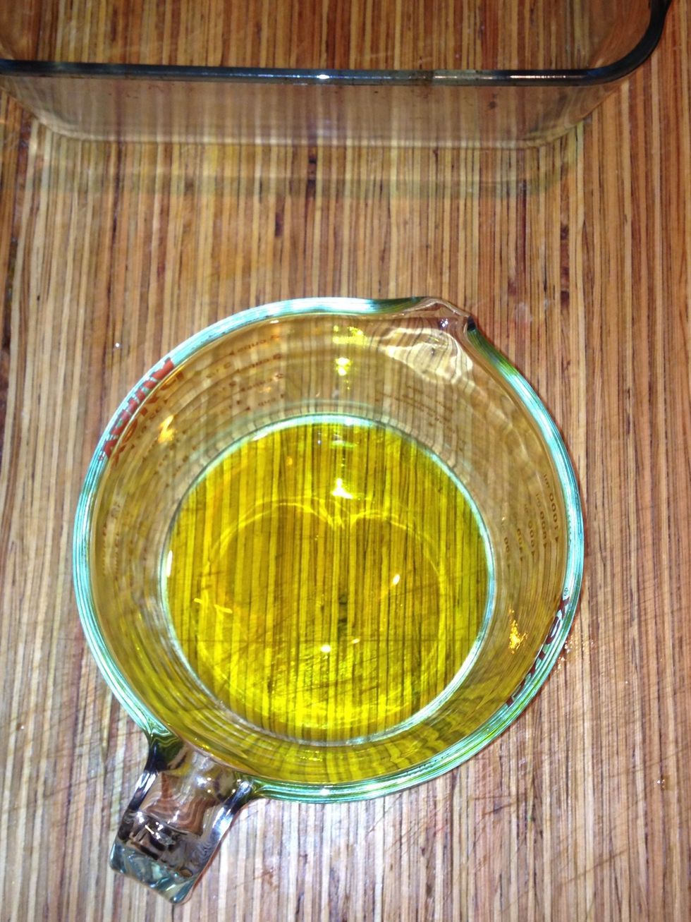 1/4 cup of olive oil