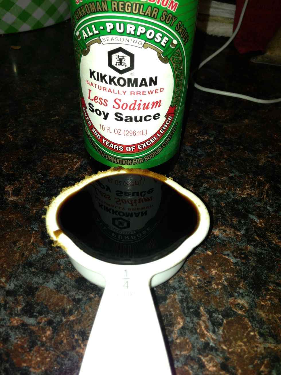 1/4 cup soy sauce