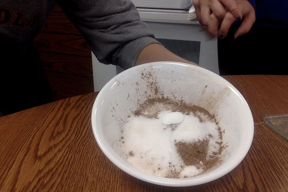 1/4 teaspoon baking powder.