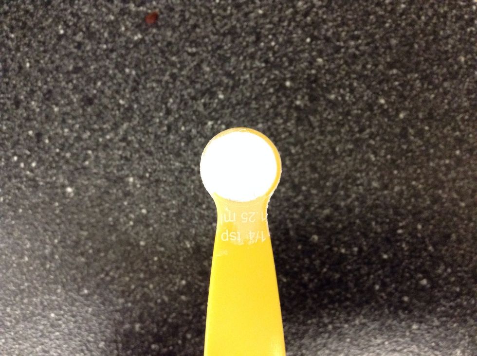 1/4 teaspoon baking powder