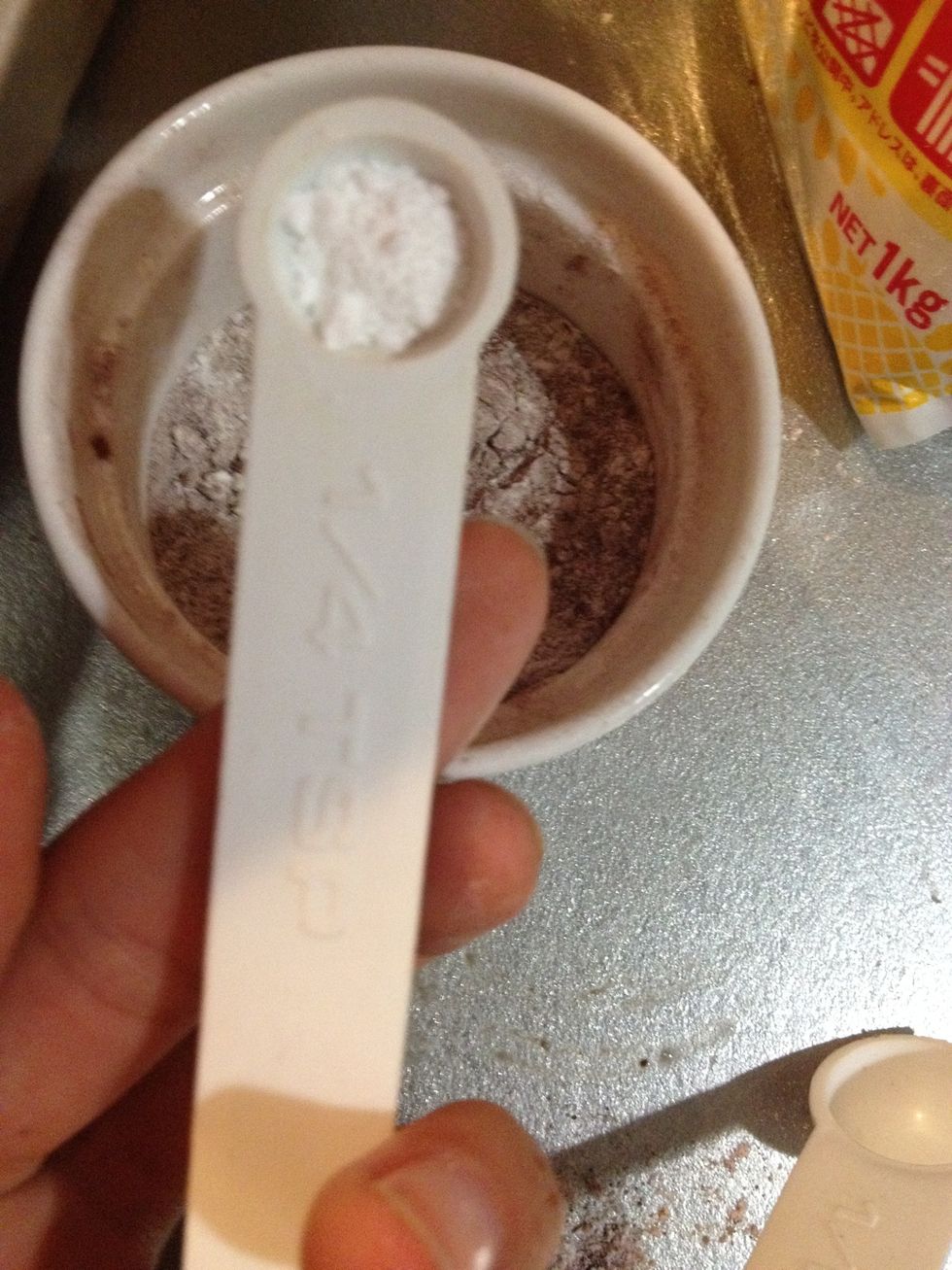 1/4 teaspoon baking powder