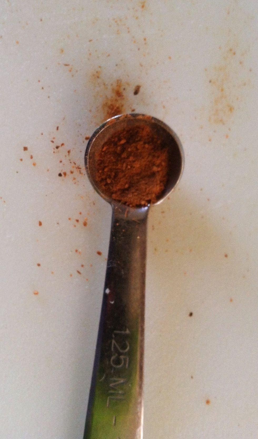 1/4 teaspoon of allspice.