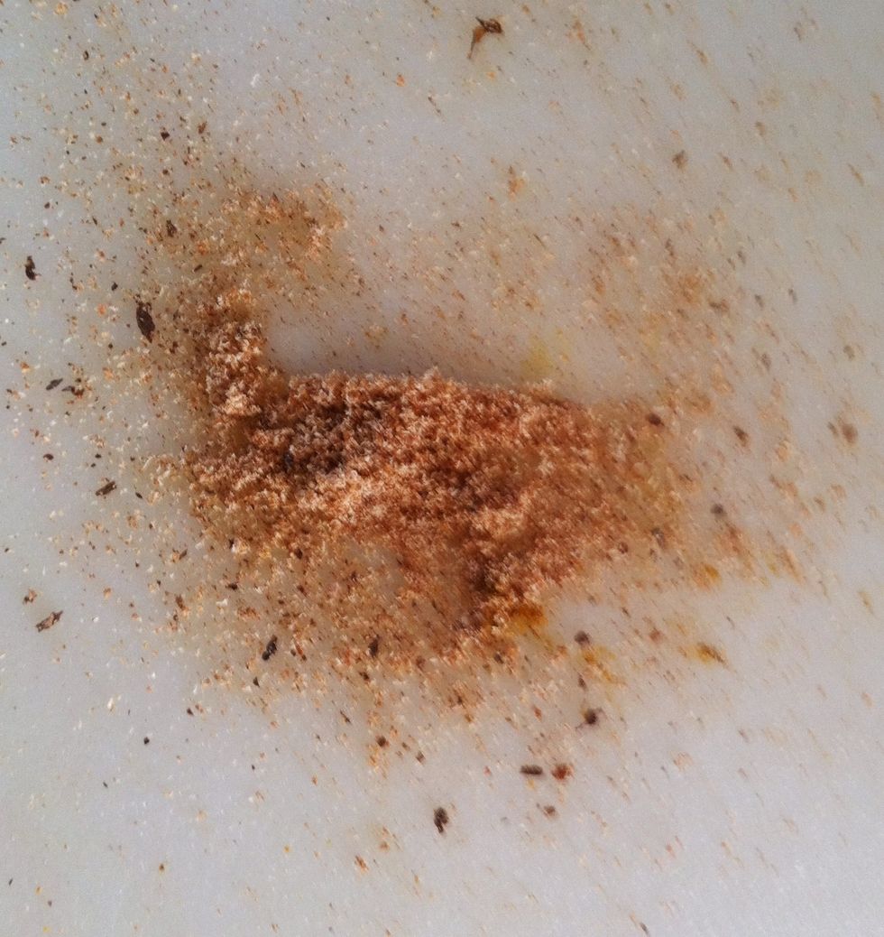 1/4 teaspoon of nutmeg.