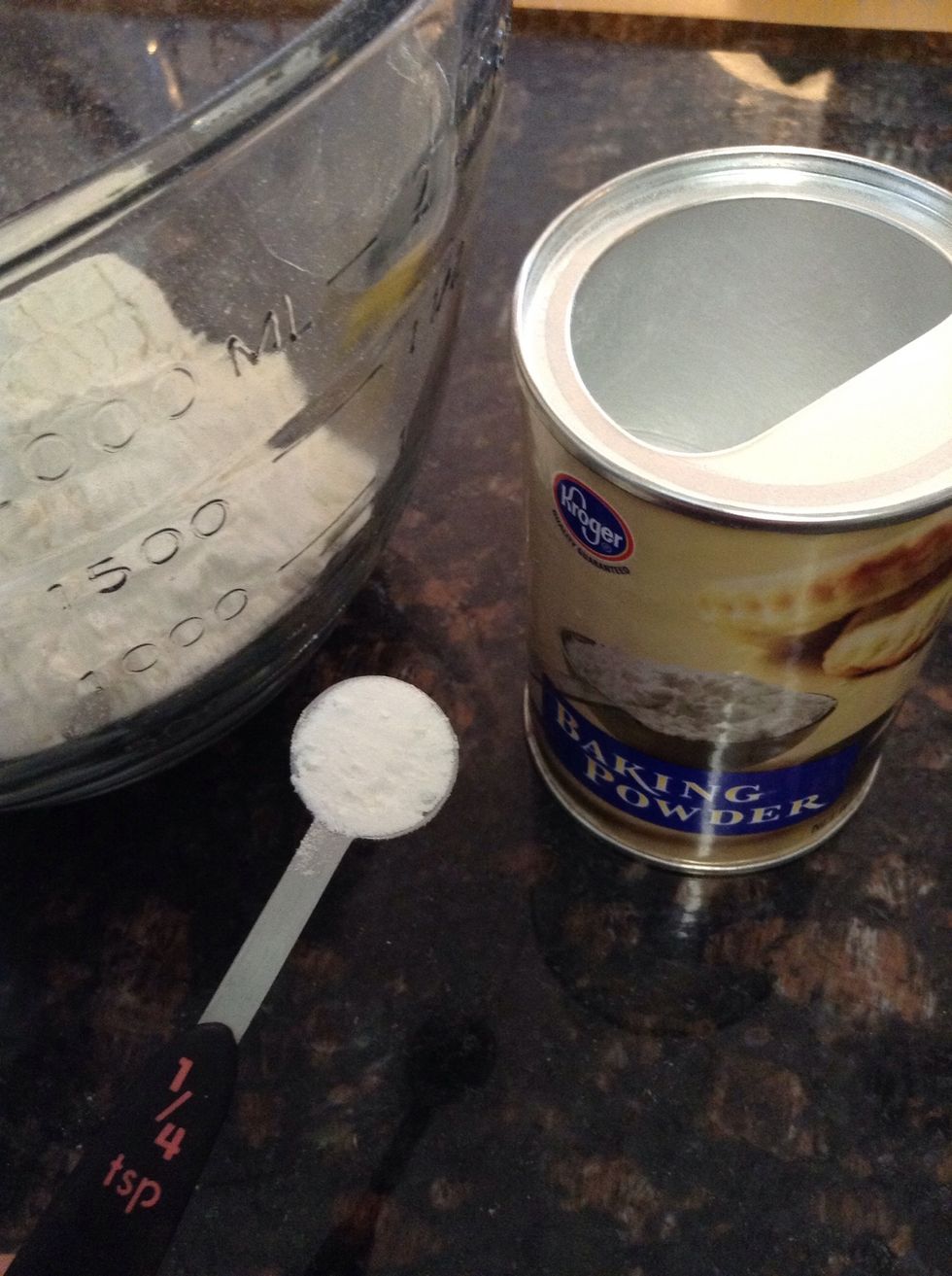 1/4 tsp Baking Powder