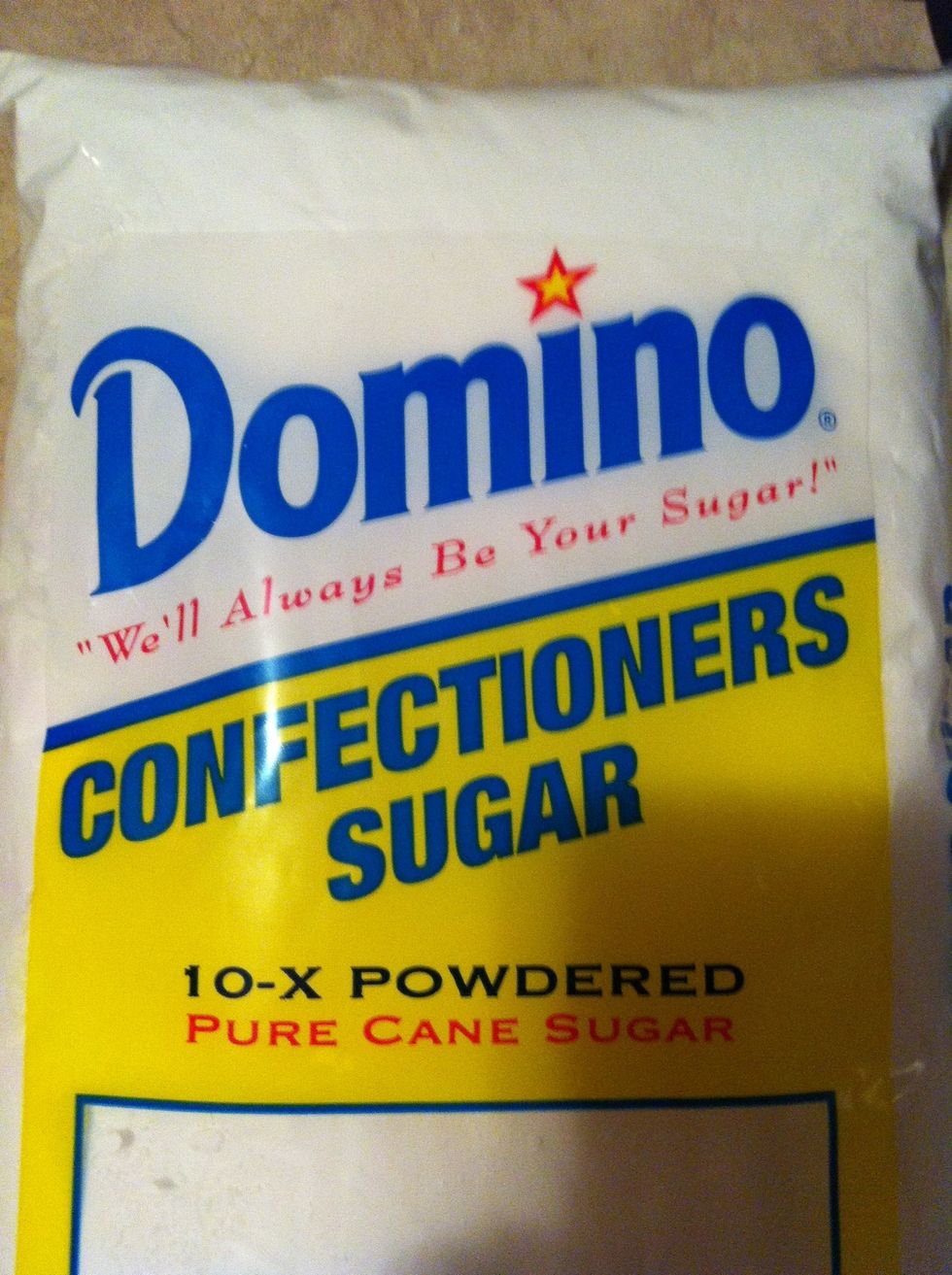 1 bag of powdered sugar