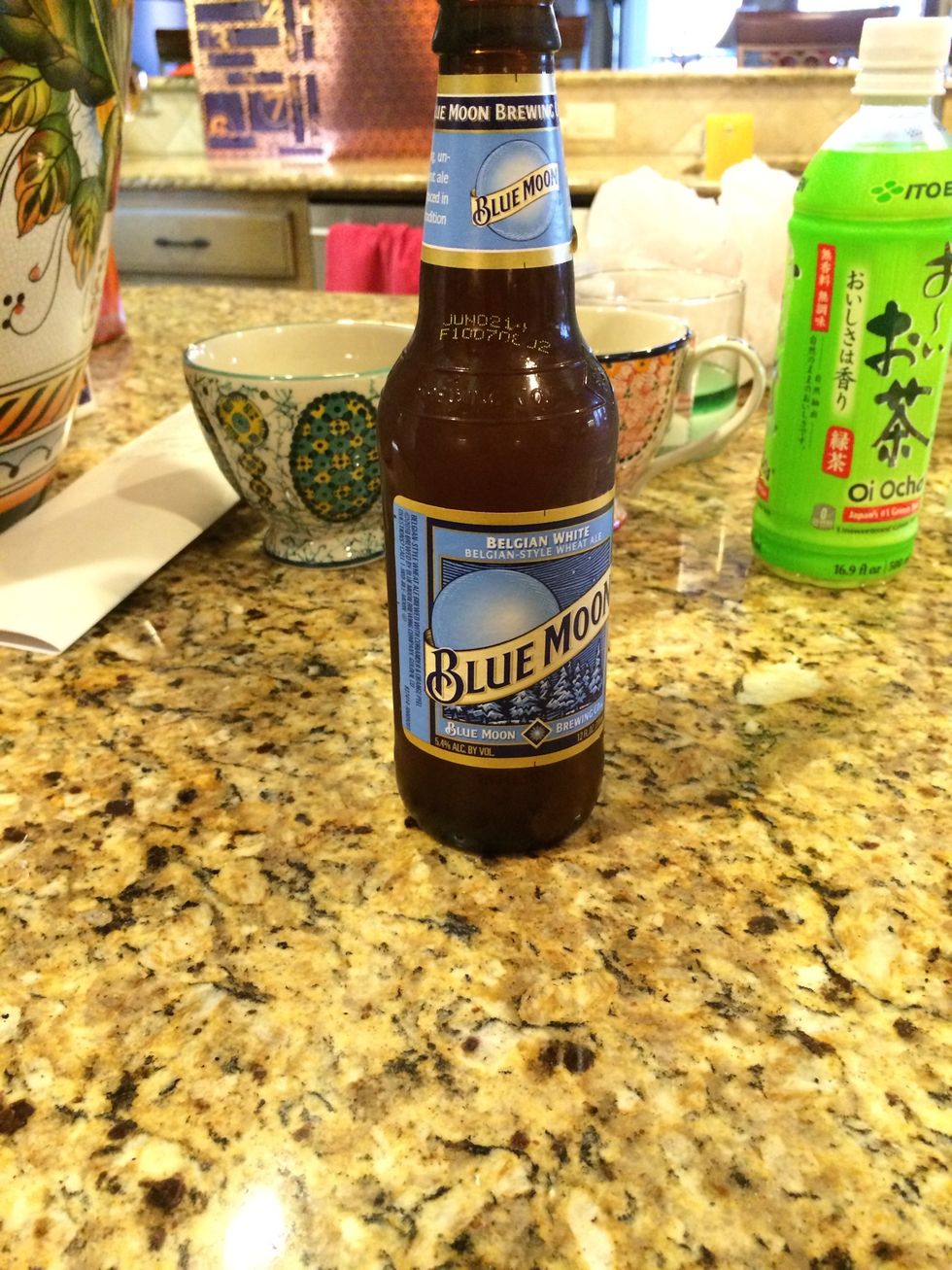 1 bottle of beer.