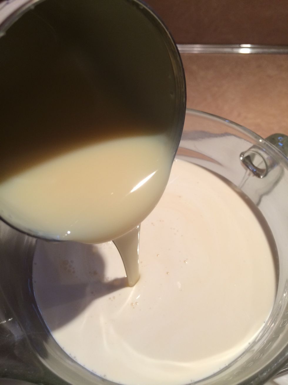1 can sweetened condensed milk.