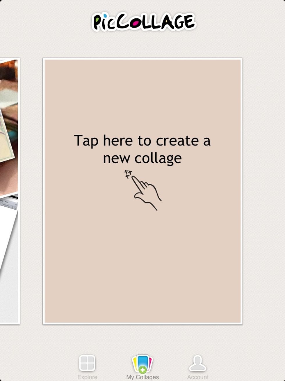1. click  on the APP ICON   and get started.