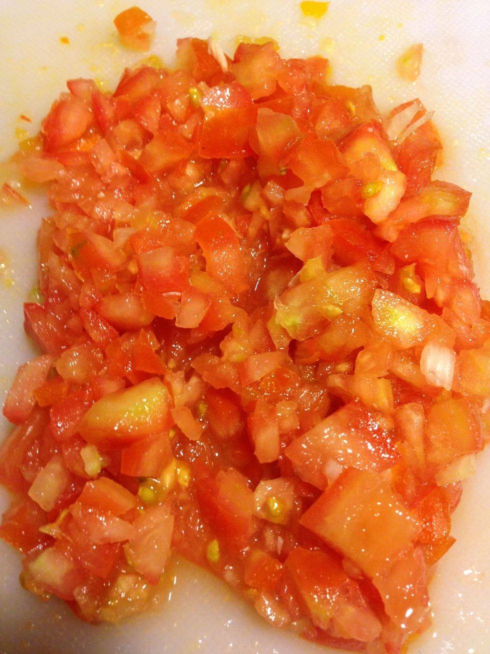 1 cup Diced tomatoes