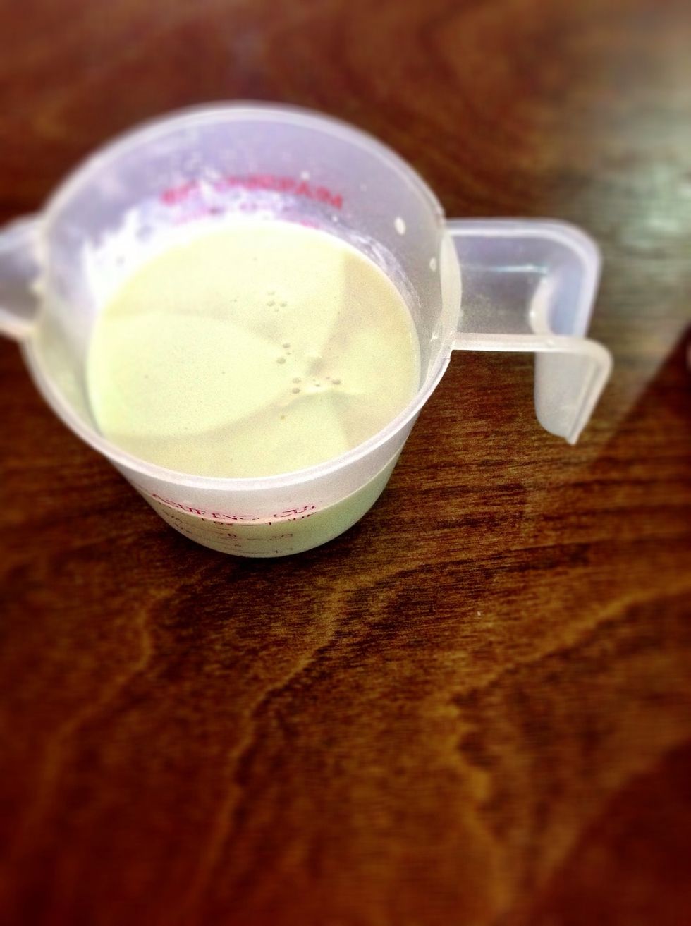 1 cup of full cream milk