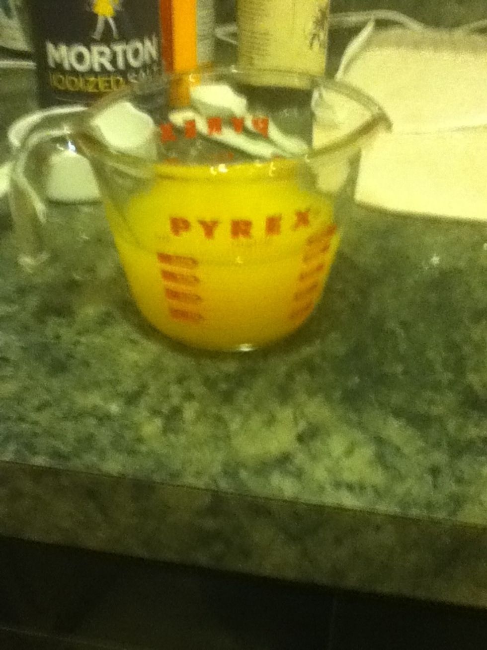 1 cup of orange juice