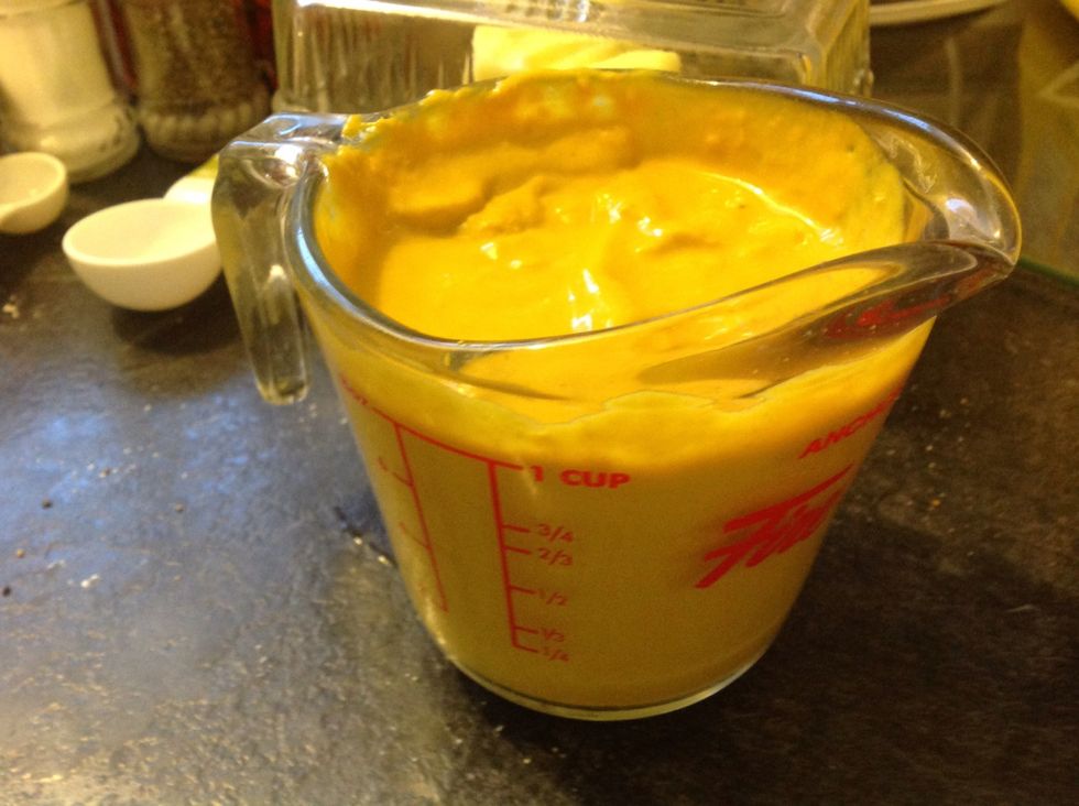 1 cup of Prepared Yellow Mustard