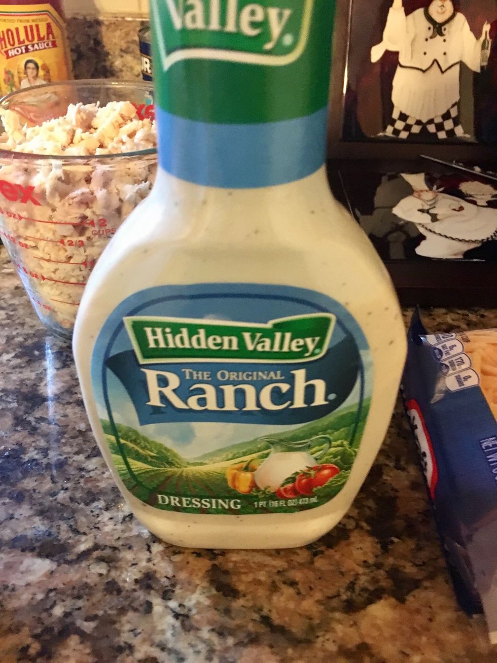 1 cup of ranch dressing