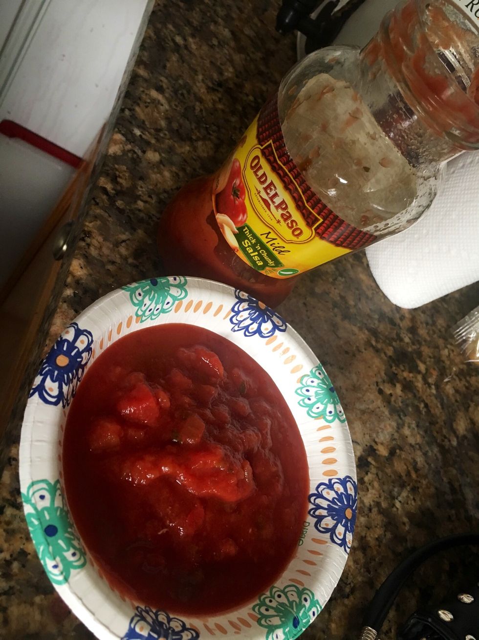 1 cup of salsa