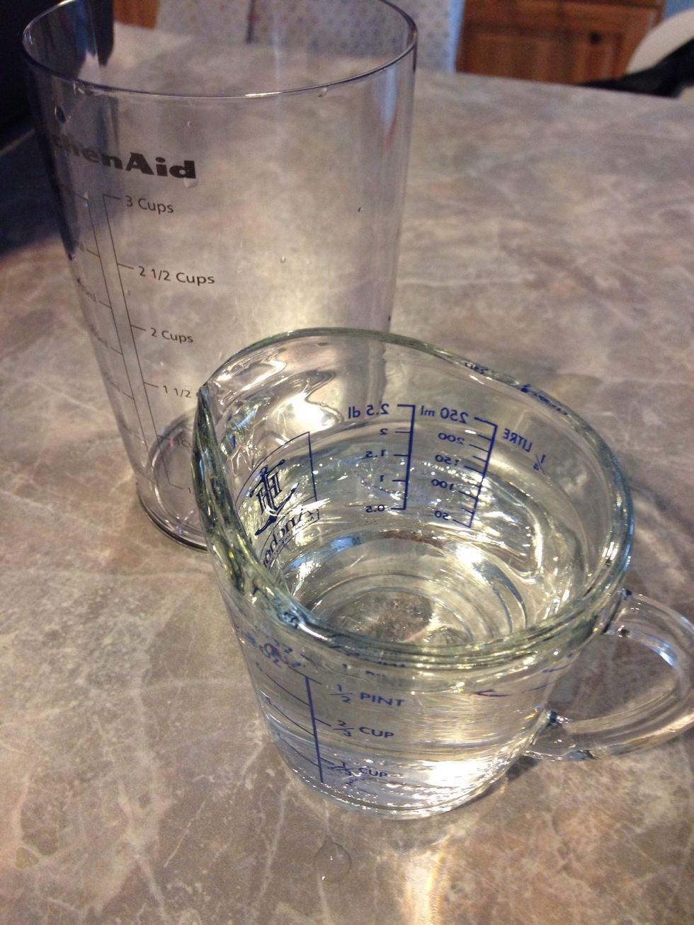 1 cup of water