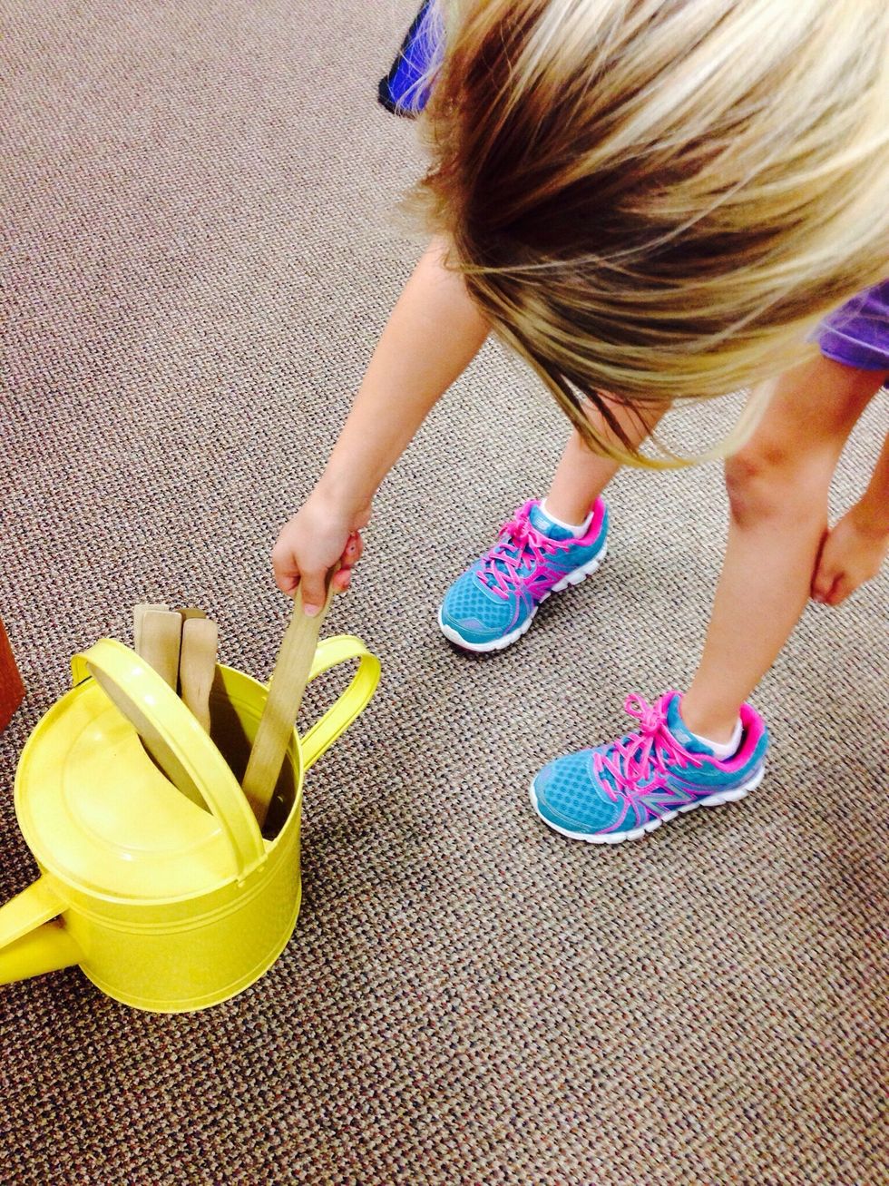 1. First get a shelf marker