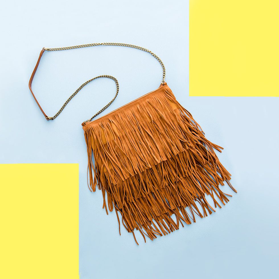 1. Fringe Crossbody Bag ($27): If you\u2019re giving this to your mama, she\u2019ll love the fact that the leather fringe bags of her \u201870s youth are back in style. Feel free to get yourself one to match.