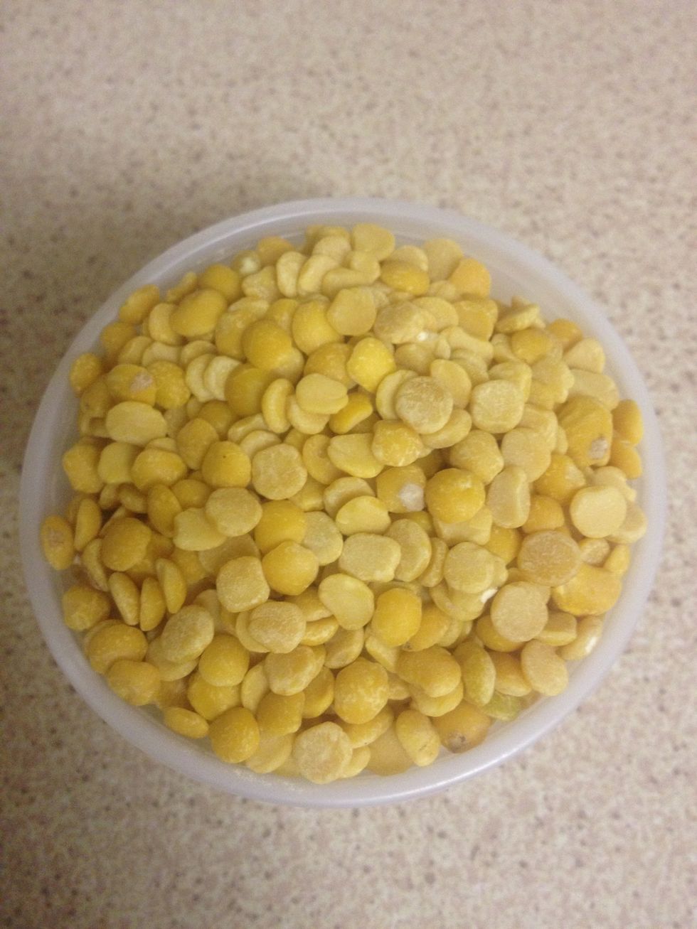 1 full cup of toor dal for a serving of 2-3 people