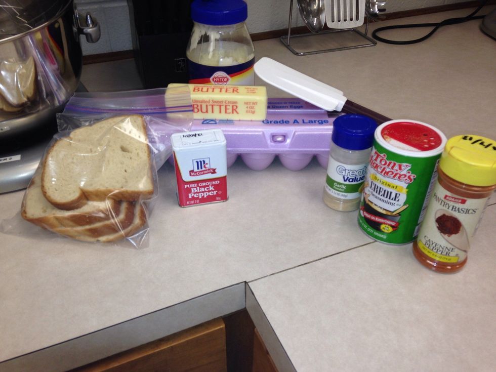 1). Gather your ingredients