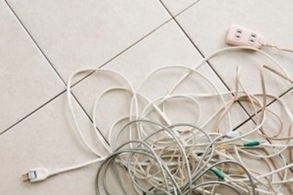 1) Get rid of loose cables (lamp cables, superfluous extension cables etc)