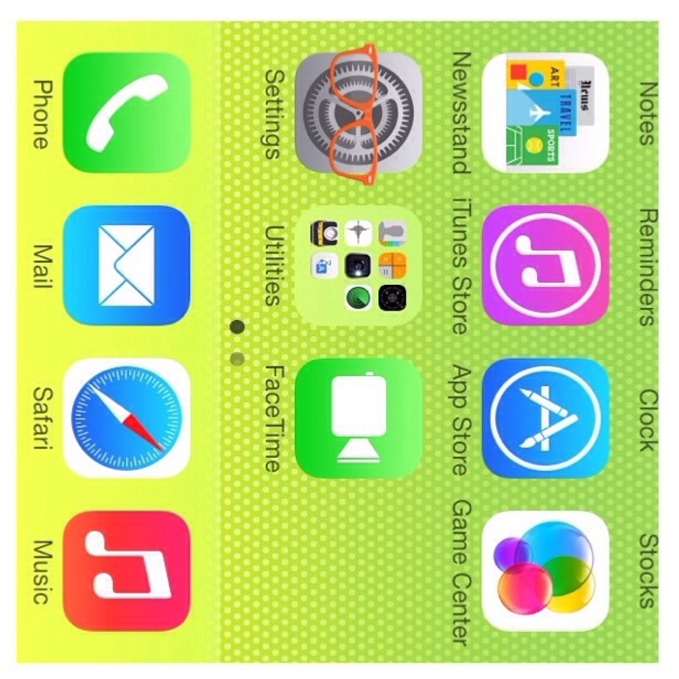1) Go to \u201cSettings.\u201d