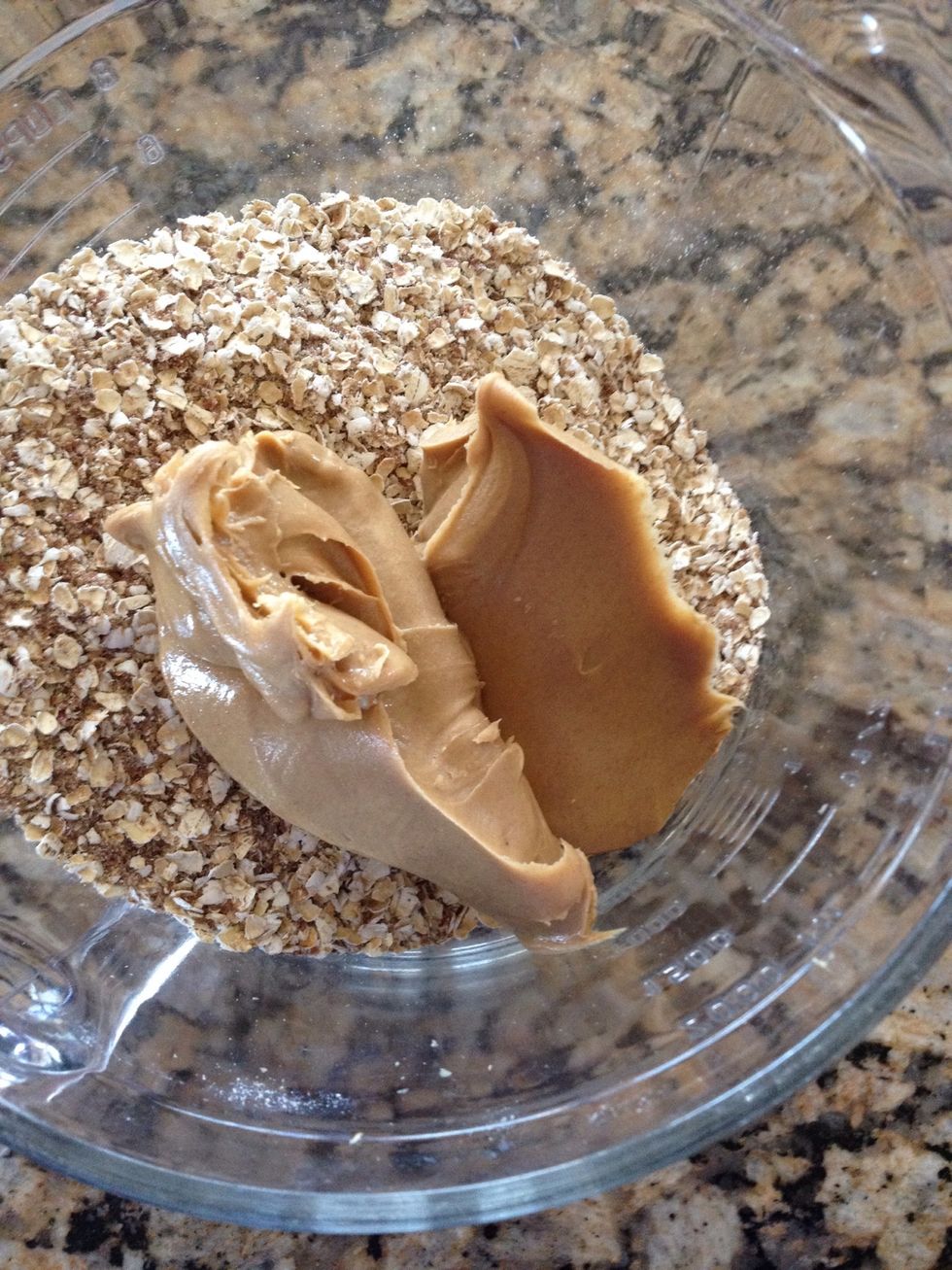 1 heaping cup peanut butter