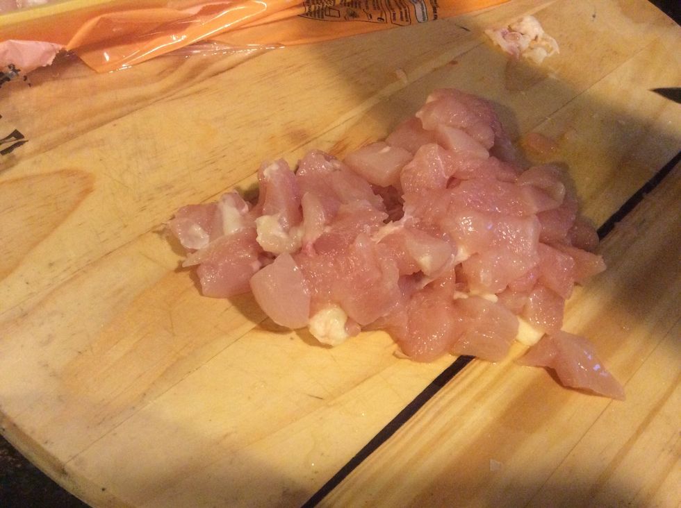 1 lb breast chicken