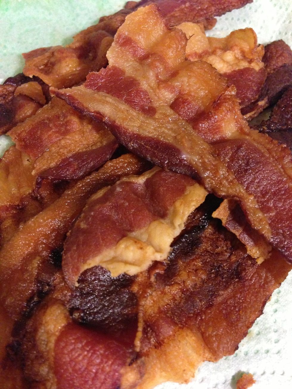 1 lb Cooked bacon (pieces)
